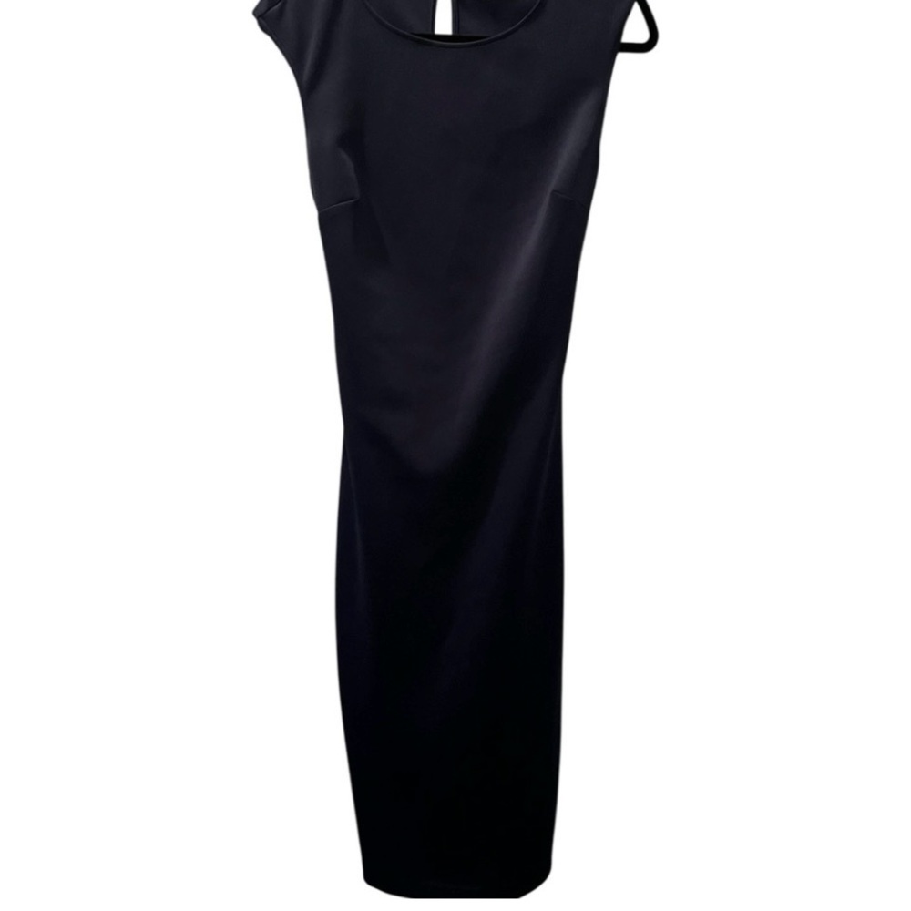 New York & Company Navy Blue Midi Dress Size Medium